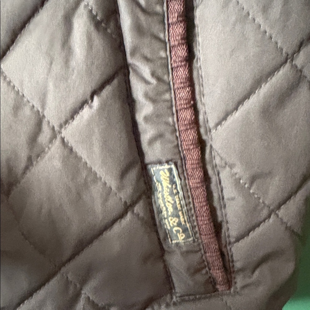 J. WHISTLER Full Zip Mock Neck Water Resistant Heavy Quilted Jacket 14/16 - Picture 3 of 11